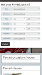 Mobile Screenshot of ferrari-kopen.nl